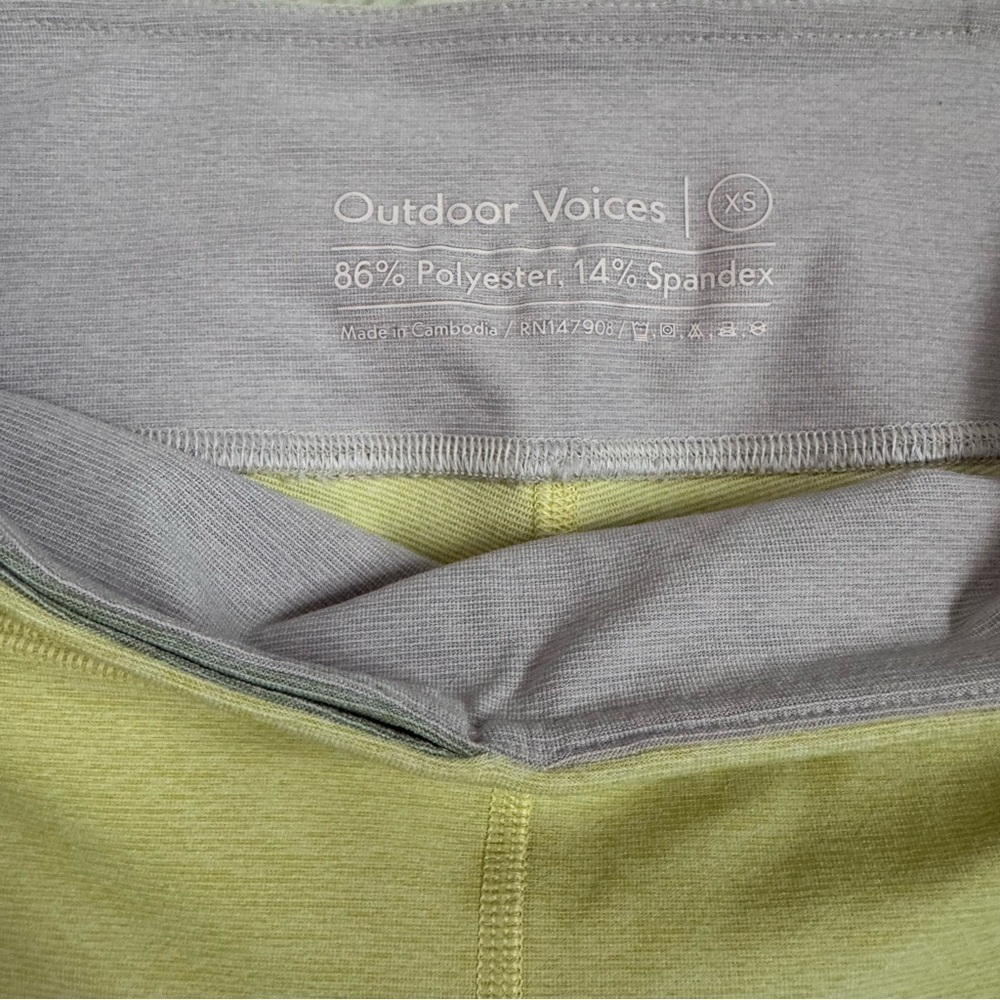 Outdoor Voices 7/8 Spring leggings - Picture 7 of 8